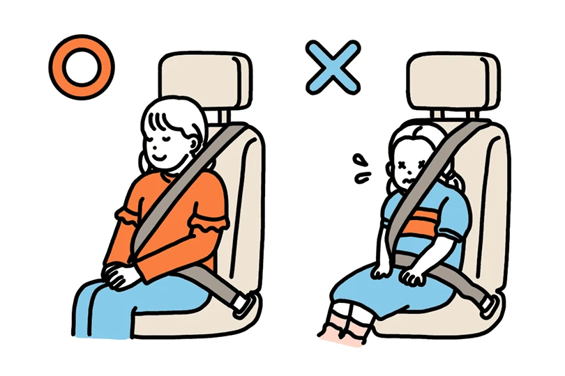 チャイルドシート使用